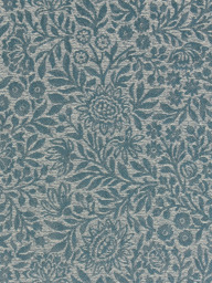 John Lewis Hidcote Weave Made to Measure Curtains or Roman Blind, Heritage Blue - thumbnail 1