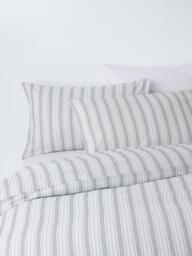 John Lewis Alto Washed Cotton Weave Duvet Cover Set - thumbnail 1
