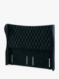Hypnos Elizabeth Extra Wide Upholstered Headboard, Super King Size - thumbnail 2