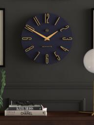 Newgate Clocks Empire Wall Clock, Petrol Blue - thumbnail 3