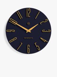 Newgate Clocks Empire Wall Clock, Petrol Blue - thumbnail 1