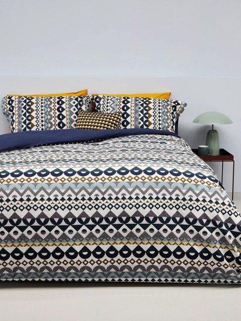 Margo Selby Double Weave Collection Lewes Duvet Cover Set
