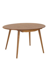 ercol for John Lewis Bellingdon 4-6 Seater Round/Oval Extending Dining Table, Ash - thumbnail 1