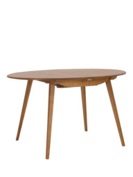 ercol for John Lewis Bellingdon 4-6 Seater Round/Oval Extending Dining Table, Ash - thumbnail 2