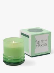 Paddywax Stacked Glass Mint Scented Candle, 198g - thumbnail 6