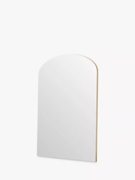 Yearn Delicacy Arched Wood Frame Leaner Mirror - thumbnail 3