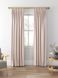 Clarke & Clarke Windsor Made to Measure Curtains or Roman Blind, Blush - thumbnail 5