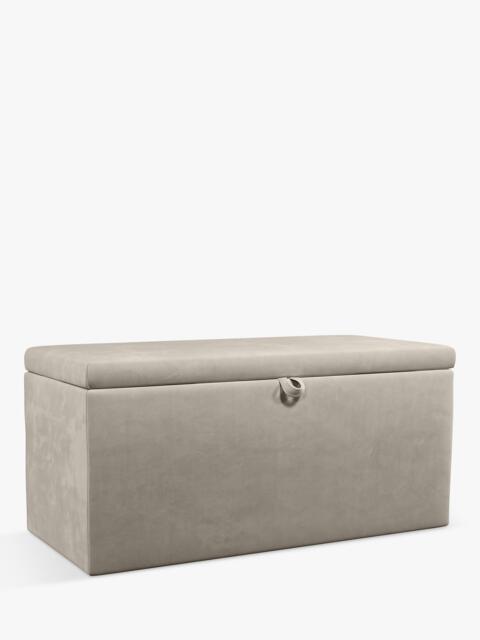 John Lewis Emily Upholstered Ottoman Storage Box - image 1