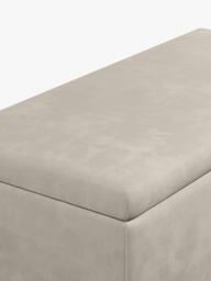 John Lewis Emily Upholstered Ottoman Storage Box - thumbnail 5