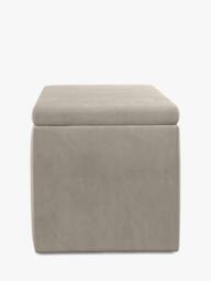 John Lewis Emily Upholstered Ottoman Storage Box - thumbnail 4