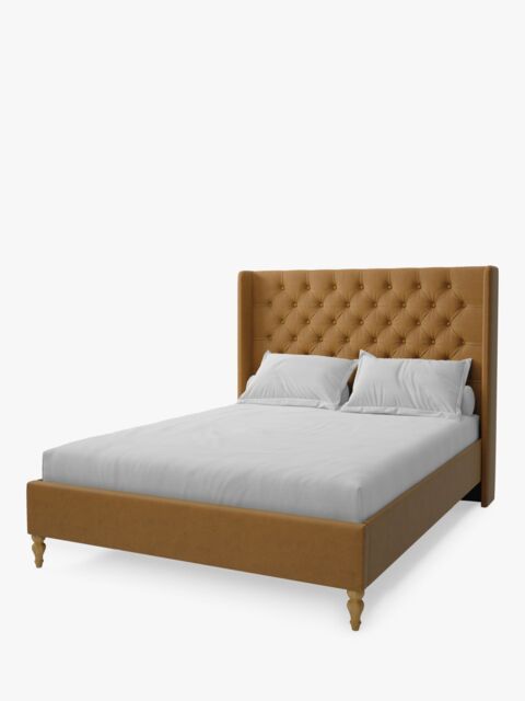 Koti Home Astley Upholstered Bed Frame, King Size - image 1