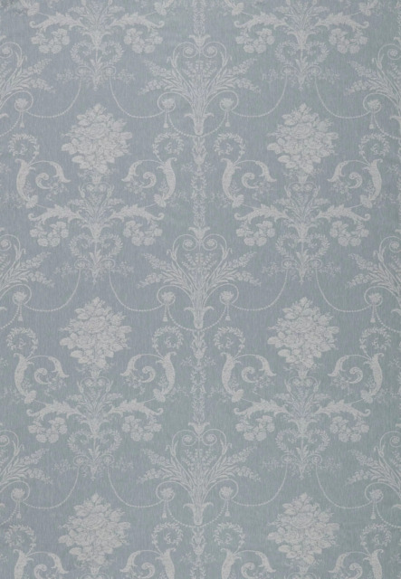 Laura Ashley Josette Woven Made to Measure Curtains or Roman Blind, Pale Seaspray - image 1