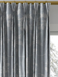 Laura Ashley Josette Woven Made to Measure Curtains or Roman Blind, Pale Seaspray - thumbnail 6