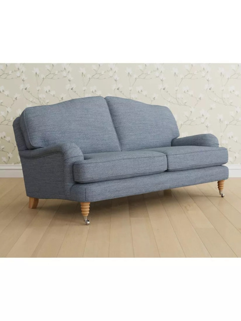 Laura Ashley Lynden Medium 2 Seater Sofa, Oak Leg - image 1