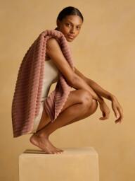 Bedfolk Ripple Cotton Towels - thumbnail 5