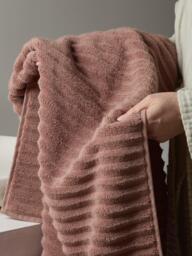 Bedfolk Ripple Cotton Towels - thumbnail 1