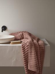 Bedfolk Ripple Cotton Towels - thumbnail 4