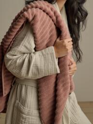 Bedfolk Ripple Cotton Towels - thumbnail 2