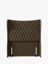Hypnos Elizabeth Extra Wide Upholstered Headboard, Double - thumbnail 1