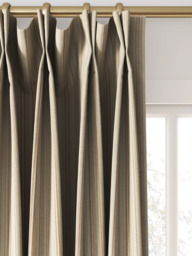 Clarke & Clarke Ponto Made to Measure Curtains or Roman Blind, Natural - thumbnail 4