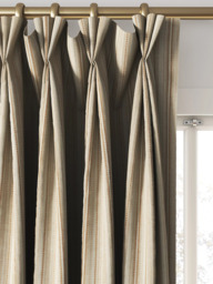 Clarke & Clarke Ponto Made to Measure Curtains or Roman Blind, Natural - thumbnail 6