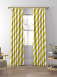 Harlequin x Sophie Robinson Paper Straw Made to Measure Curtains or Roman Blind, Citrine - thumbnail 3