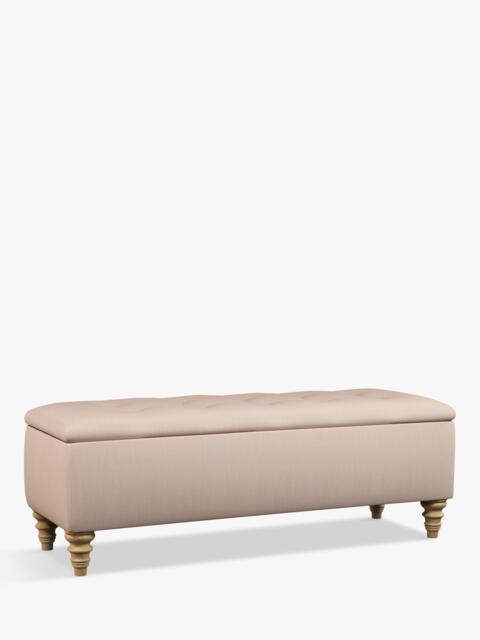 John Lewis Rouen Upholstered Ottoman Storage Box - image 1