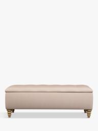 John Lewis Rouen Upholstered Ottoman Storage Box - thumbnail 3