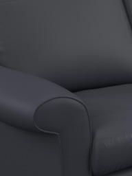 John Lewis Camber Medium 2 Seater Leather Sofa, Dark Leg - thumbnail 6