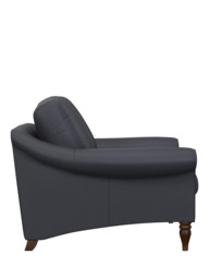 John Lewis Camber Medium 2 Seater Leather Sofa, Dark Leg - thumbnail 3