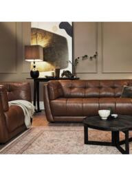 At The Helm Theo Grand 4 Seater Leather Sofa - thumbnail 2