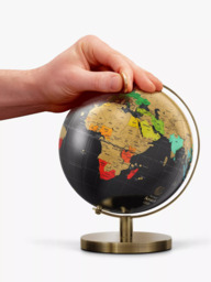 Luckies Scratch World Map Globe, Multi, 14cm - thumbnail 2