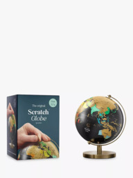 Luckies Scratch World Map Globe, Multi, 14cm - thumbnail 1