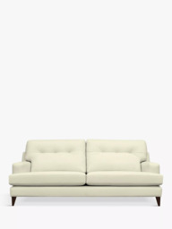 G Plan Vintage Seventy Two Large 4 Leather Seater Sofa, Dark Leg - thumbnail 1