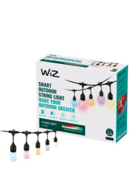 WiZ Smart LED White and Colour Outdoor Festoon Lights - thumbnail 1