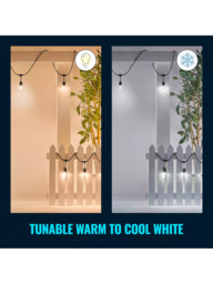 WiZ Smart LED White and Colour Outdoor Festoon Lights - thumbnail 6