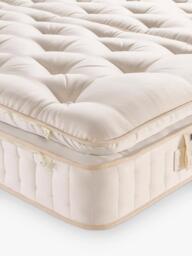 John Lewis British Natural Collection Swaledale Pillowtop 6250 Zip Link Mattress, Firmer Tension, Super King Size - thumbnail 5