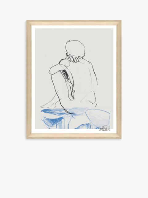 Brookpace Lascelles Anna Bulow 'Zen' Limited Edition Framed Print & Mount, 75 x 55cm, Grey - image 1