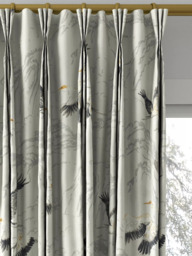Laura Ashley Animalia Made to Measure Curtains or Roman Blind, Silver - thumbnail 6