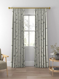 Laura Ashley Animalia Made to Measure Curtains or Roman Blind, Silver - thumbnail 3