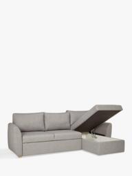 John Lewis Sansa Splayed Arm Sofa Bed with Storage - thumbnail 6
