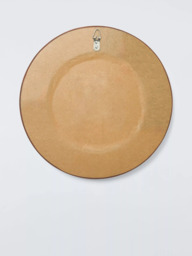 John Lewis Georgian Round Convex Wall Mirror, 40cm, Gold - thumbnail 4