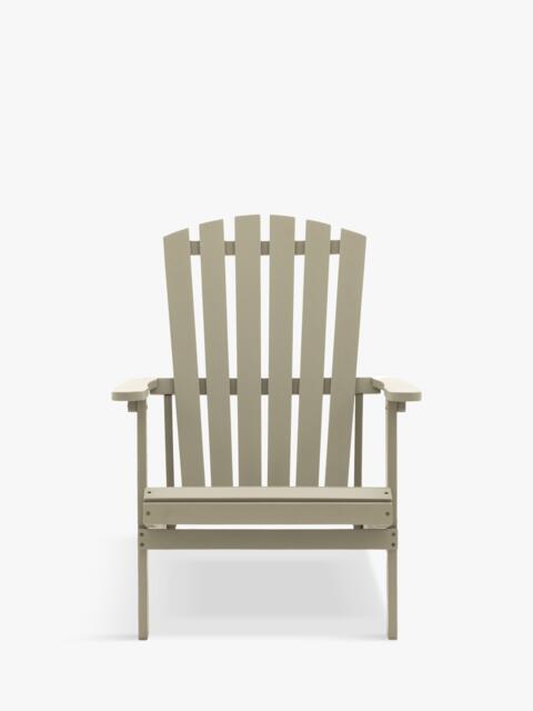 Gallery Direct Siena Acacia Wood Garden Lounge Chair, Grey