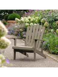 Gallery Direct Siena Acacia Wood Garden Lounge Chair, Grey - thumbnail 2