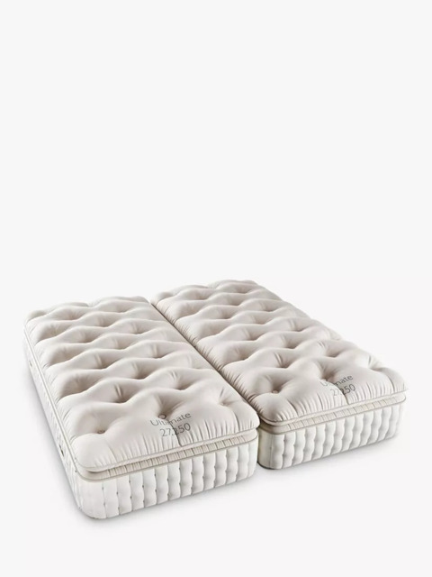 John Lewis Ultimate Natural Collection 27250 Zip Link Pocket Spring Mattress, Firmer Tension, Large Emperor - image 1