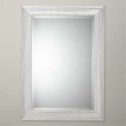 John Lewis Marina Wood Wall Mirror, Natural - thumbnail 1