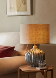John Lewis Urchin Ceramic Table Lamp - thumbnail 2