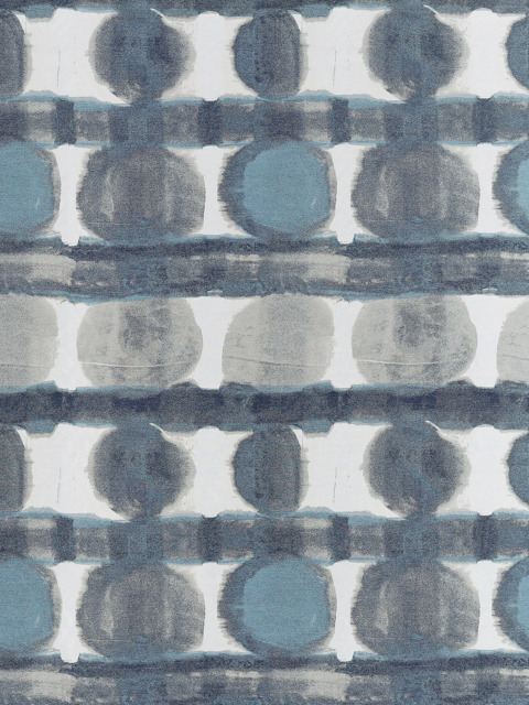 Harlequin Delphis Made to Measure Curtains or Roman Blind, Ink - image 1
