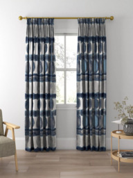 Harlequin Delphis Made to Measure Curtains or Roman Blind, Ink - thumbnail 5