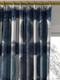 Harlequin Delphis Made to Measure Curtains or Roman Blind, Ink - thumbnail 2